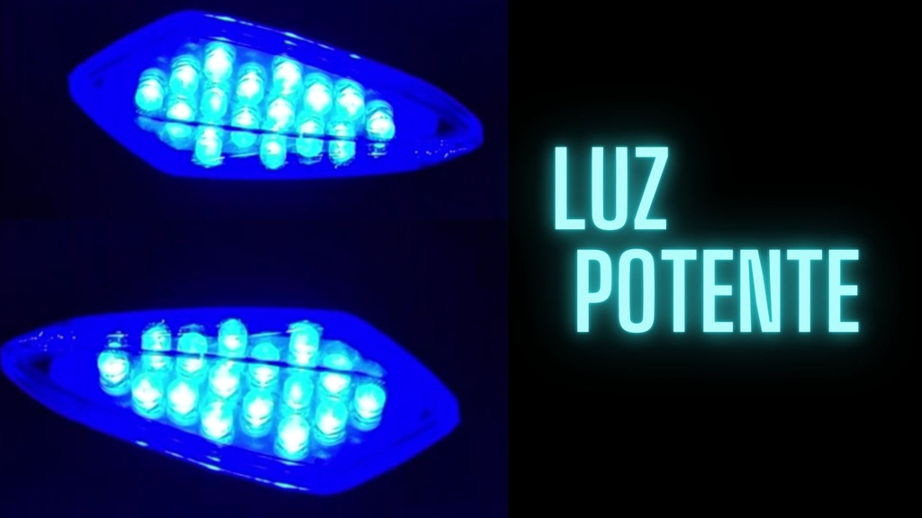 Direccional Led Moto Universal 2 Piezas