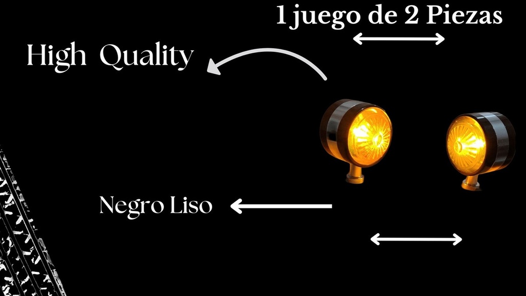 Direccional Iron Racing Moto Universal 2 Piezas