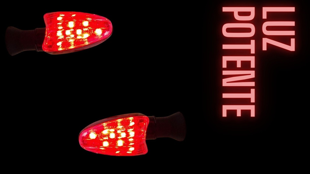Direccional Leds Universal Running Moto Universal 2 Piezas