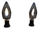 Direccional Serpiente Led Moto Universal 2 Piezas
