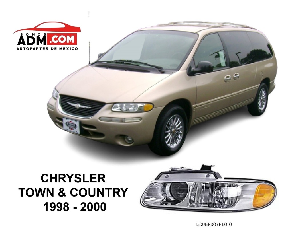 Faro Chrysler Town & Country 1998 1999 2000