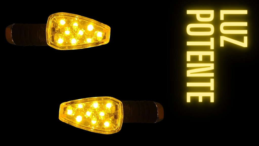 Direccional Led 3.5   Moto Universal 2 Piezas