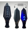 Direccional Leds Bi-color Running Moto Universal 2 Piezas