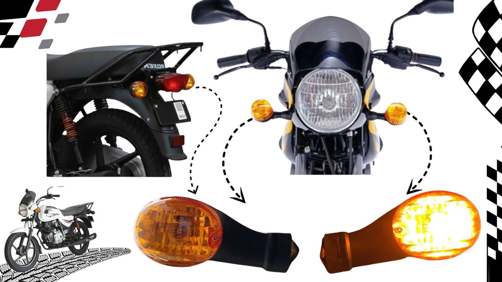 Direccional Juego Mica Amarilla Boxer 150