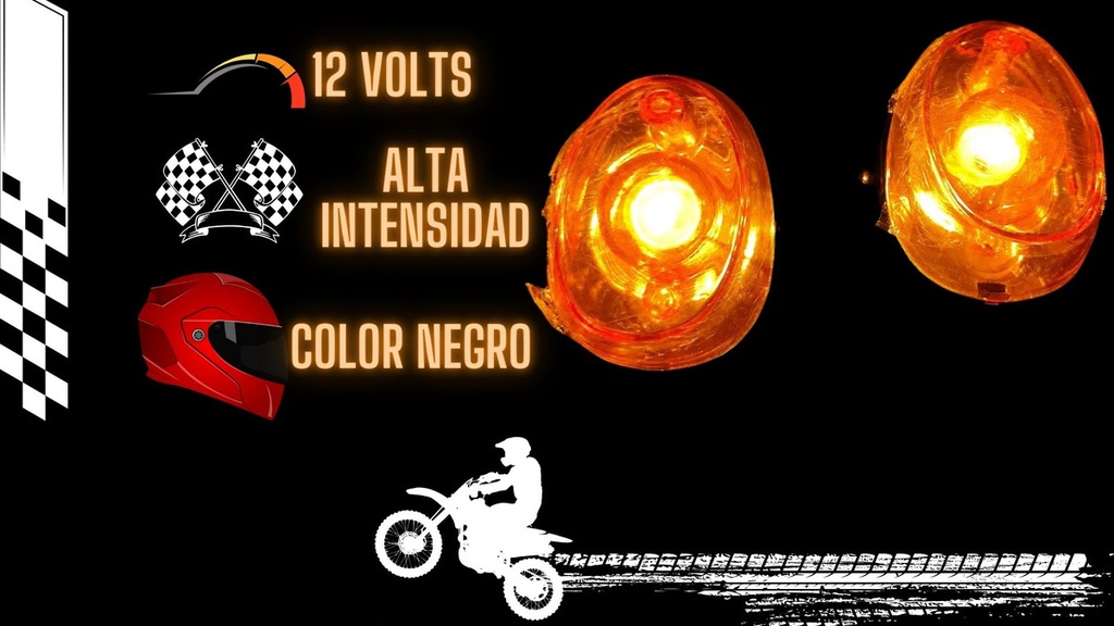 Direccional Para Yamaha Bws Juego 4 Piezas