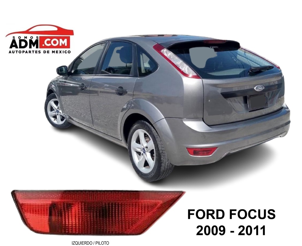 CUARTO TRASERO FD FOCUS 09-11 3 Y 5 PUER