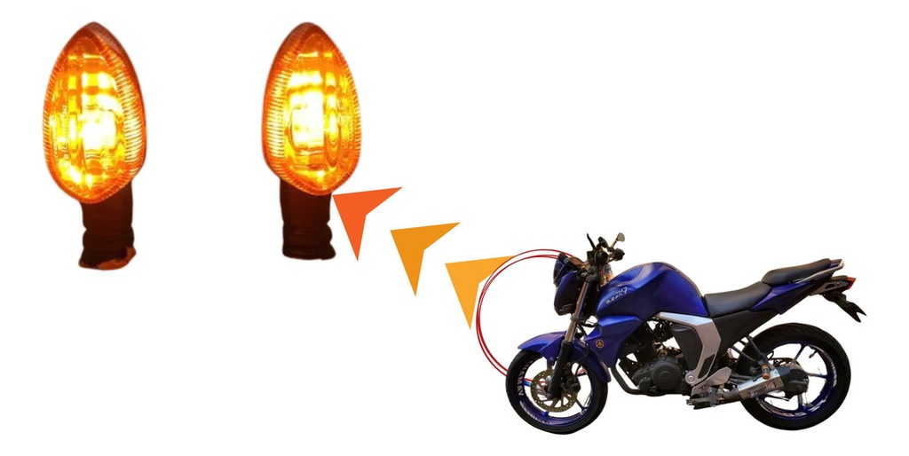 Direccional Delantero Yamaha Fz-s/ Fz 2.0 2 Piezas