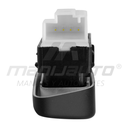 CONTROL ELECTRICO VW VENTO 14-22/POLO 13-22  DE SEGURO 4 PINS NEGRO 12VCC MANIJAUTO Izquierdo Delantera  