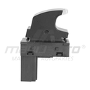 CONTROL ELECTRICO VW POLO/VENTO 13-22  DE CAJUELA 3 PINS 1 TECLA NEGRO FILO PLATA 12VCC MANIJAUTO Izquierdo Delantera  