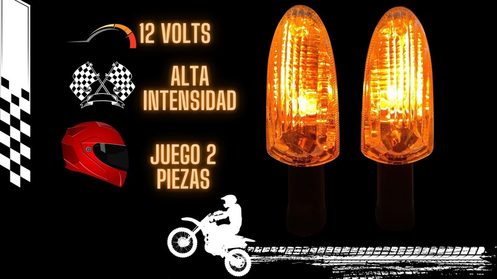 Direccional Tvs Apache Rtr  Juego C/2 Piezas