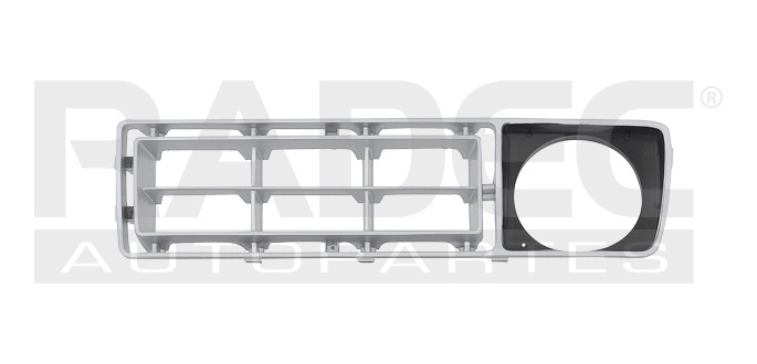 Rejilla Ford F-250/ F-150 1976 - 1977 Gris Der Tyi