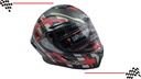Casco Integral Iron Racing Visera Transparente Moto Dot