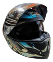 Casco Abatible Iron Racing Ir-105 Doble Mica Dot V