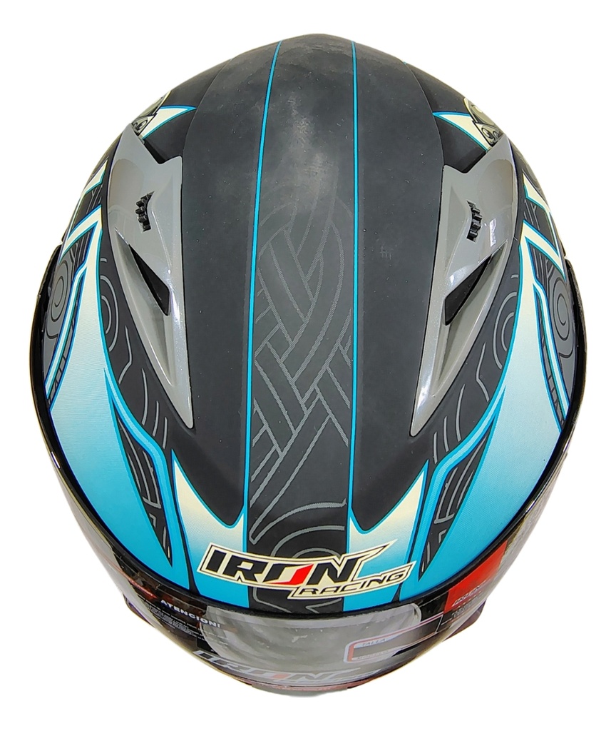 Casco Abatible Iron Racing Ir-105 Doble Mica Dot V
