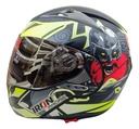 Casco Abatible Iron Racing Ir-105 Doble Mica Dot V