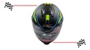 Casco Integral Iron Racing Visera Transparente Moto Dot