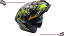 Casco Integral Iron Racing Visera Transparente Moto Dot