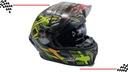 Casco Integral Iron Racing Visera Transparente Moto Dot