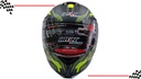 Casco Integral Iron Racing Visera Transparente Moto Dot