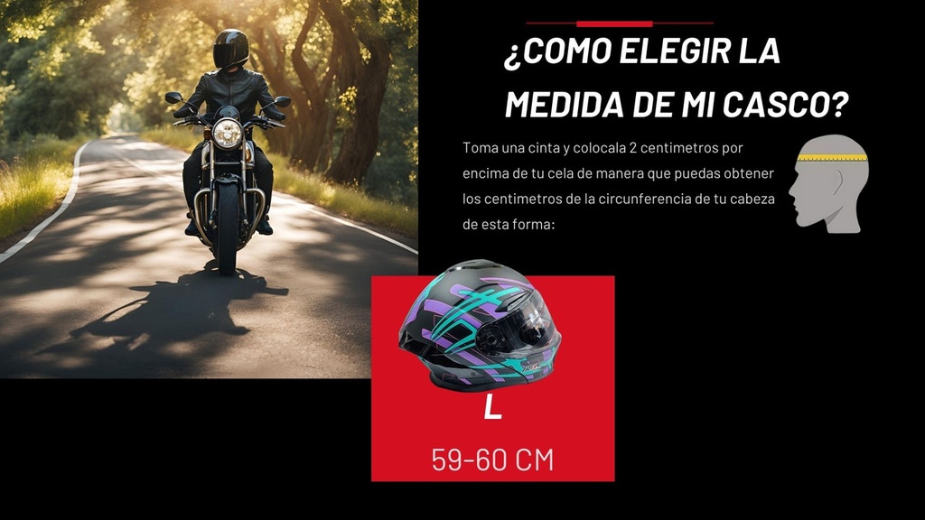 Casco Integral Iron Racing Visera Transparente Moto Dot