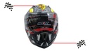 Casco Abatible Iron Racing Ir-105 Doble Mica Dot