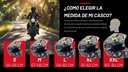 Casco Abatible Iron Racing Ir-105 Doble Mica Dot