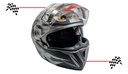 Casco Abatible Iron Racing Ir105 Dot Ojo Negro Mate