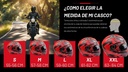 Casco Abatible Iron Racing Ir105 Dot Ojo Negro Mate