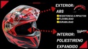 Casco Abatible Iron Racing Ir105 Dot Ojo Negro Mate