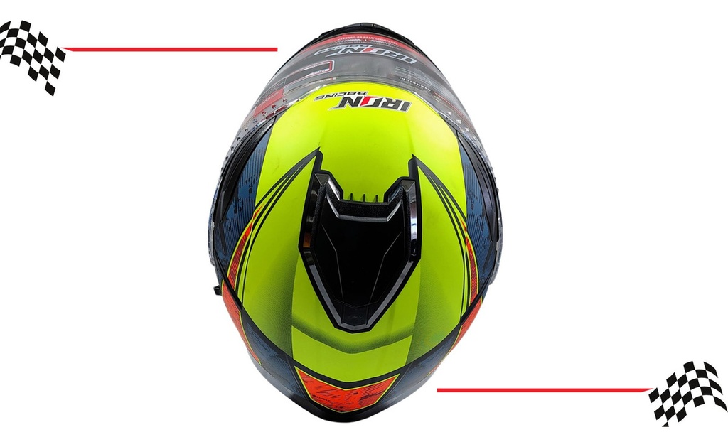 Casco Abatible Iron Racing Tretech Doble Mica Cert Dot