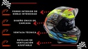 Casco Abatible Iron Racing Tretech Doble Mica Cert Dot