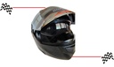 Casco Abatible Doble Mica Captain Ngo/brillo