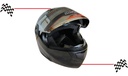 Casco Abatible Doble Mica Captain Ngo/brillo