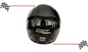 Casco Abatible Doble Mica Captain Ngo/brillo