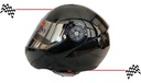 Casco Abatible Doble Mica Captain Ngo/brillo