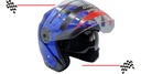 Casco 3/4 Doble Mica Mod. Europeo