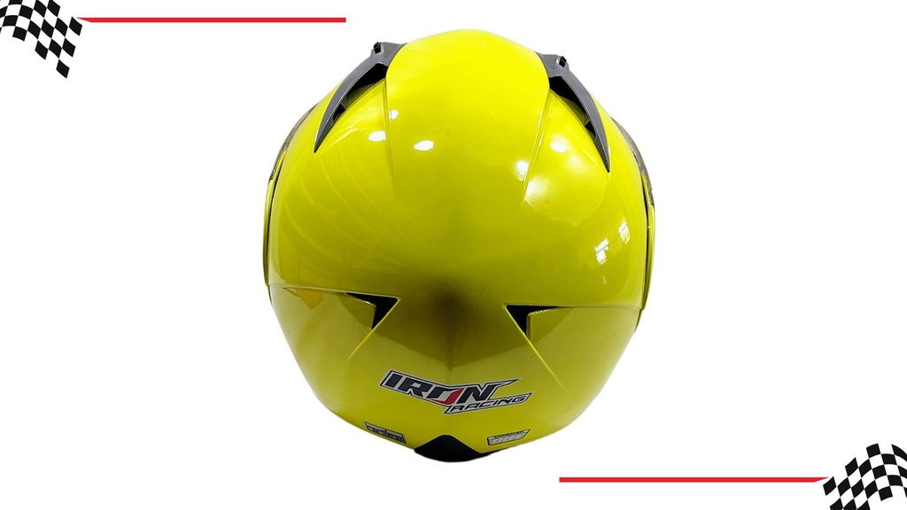 Casco Abatible Iron Racing Dot  Ir-105 Doble Mica