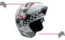 Casco Abatible Iron Racing Dot  Ir-105 Doble Mica