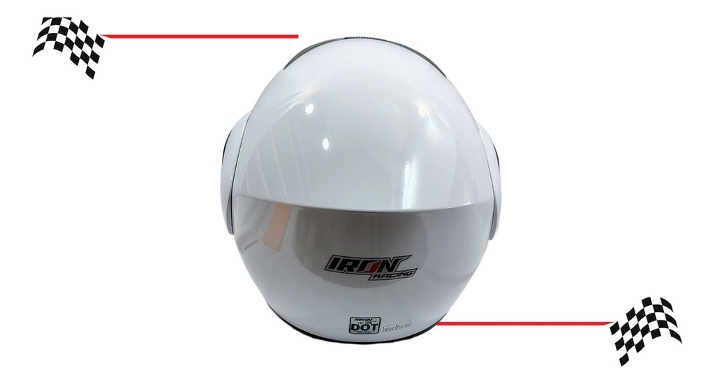 Casco Abatible Iron Racing Dot  Ir-108