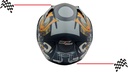 Casco Abatible Iron Racing Ir-105 Doble Mica Dot Immortal
