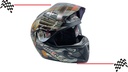 Casco Abatible Iron Racing Ir-105 Doble Mica Dot Immortal