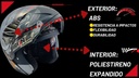 Casco Abatible Iron Racing Ir-105 Doble Mica Dot Immortal