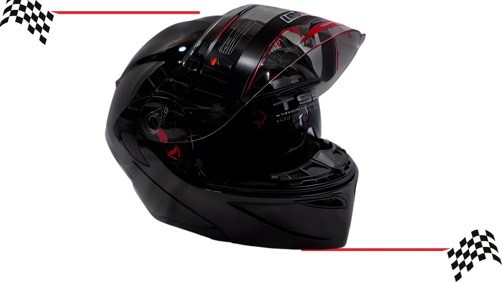 Casco Abatible Iron Racing Dot Ir-121