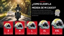 Casco Abatible Speedup Blanco Iron Racing