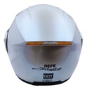 Casco Abatible Defe Dot Doble  Mica  Transparente