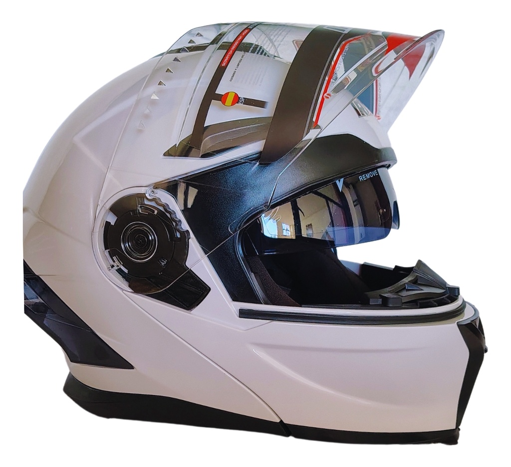 Casco Abatible Luchador Iron Racing