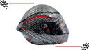 Casco Abatible Mica Doble  Iron Racing Dark Phoenix Dot