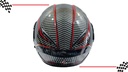Casco Abatible Mica Doble  Iron Racing Dark Phoenix Dot