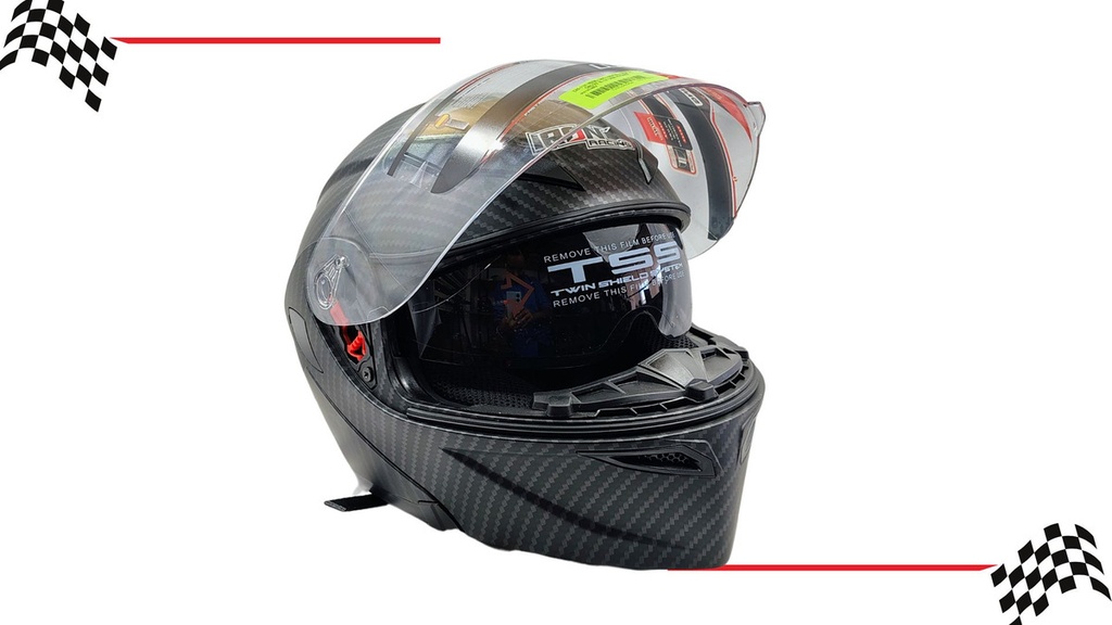 Casco Abatible Iron Racing Dot Ir-121
