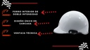Casco Defe 1/2 Cachucha Abs De Alto Impacto Calidad Iso